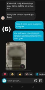 saya sudah beli surat kuasa sebesar 4 juta di pt consultan pinjol, tapi masi di datangin