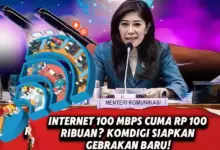 Internet 100 Mbps Komdigi Hanya Rp100 Ribuan