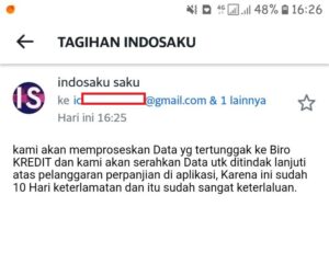 penagihan dc pinjol legal indosaku