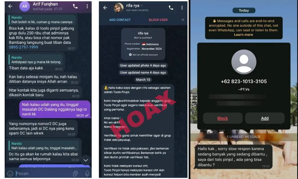 modus penipuan hapus data pinjol