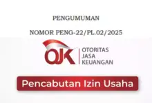 ojk blokir pinjol legal ringan mei 2025