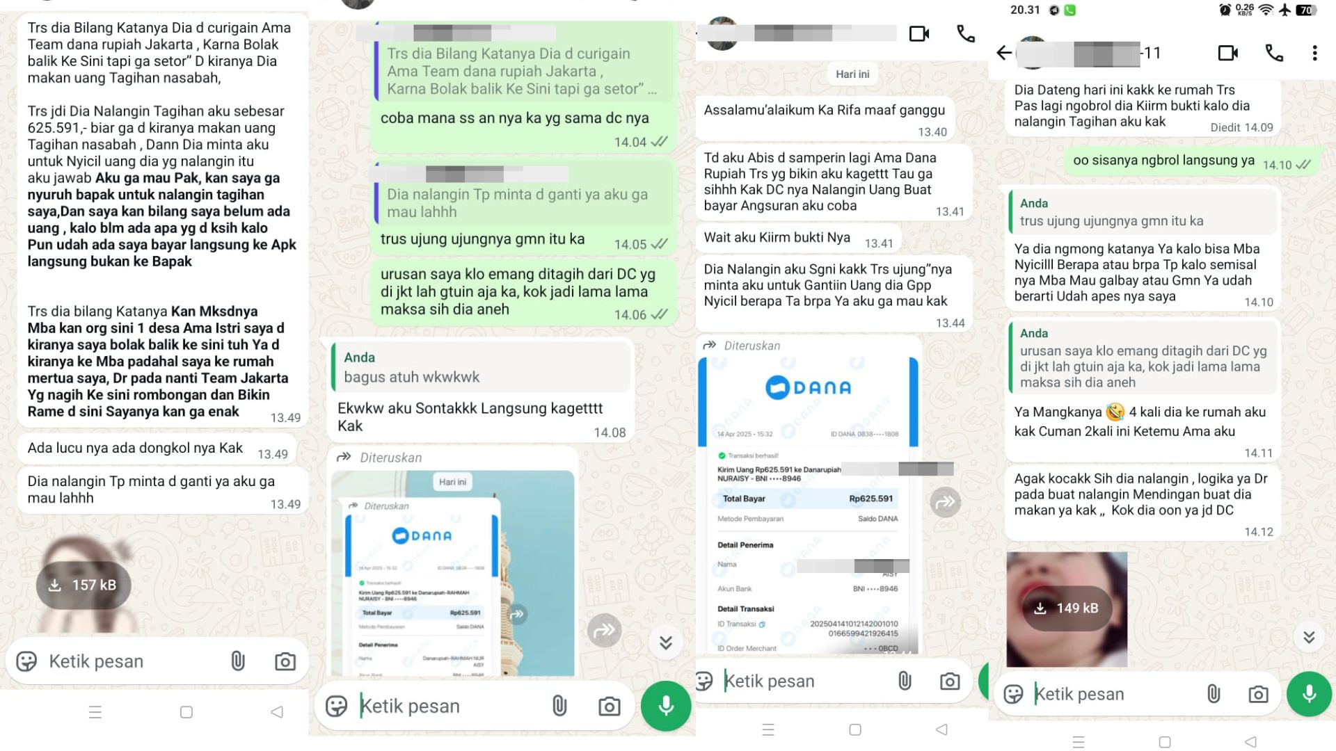penipuan pelunasan utang pinjaman online terbaru
