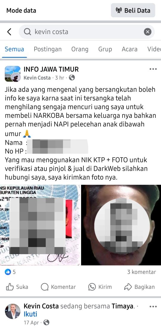 sebar data pinjol ojk