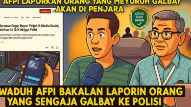 sengaja galbay pinjol afpi laporkan ke polisi