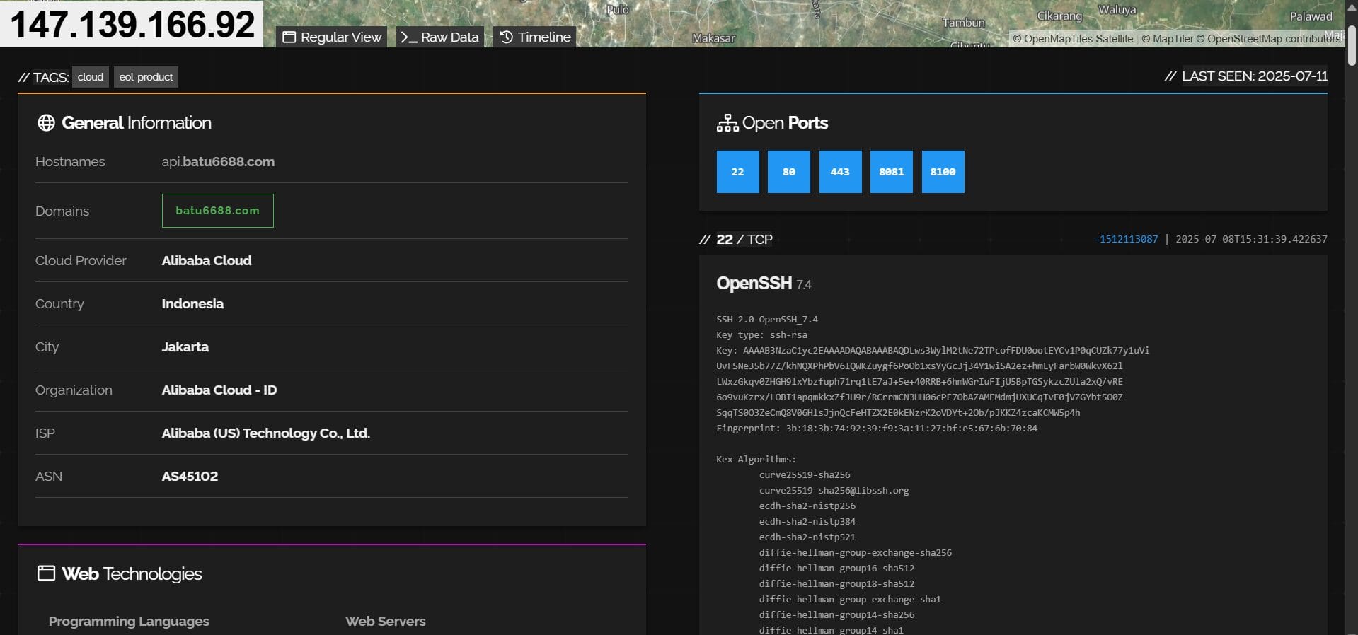 penemuan apk pinjol ilegal satu server