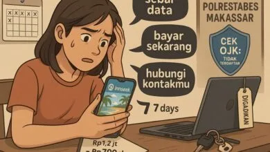 modus pinjol ilegal
