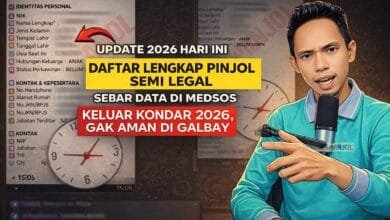 pinjol semi legal sebar data di medsos