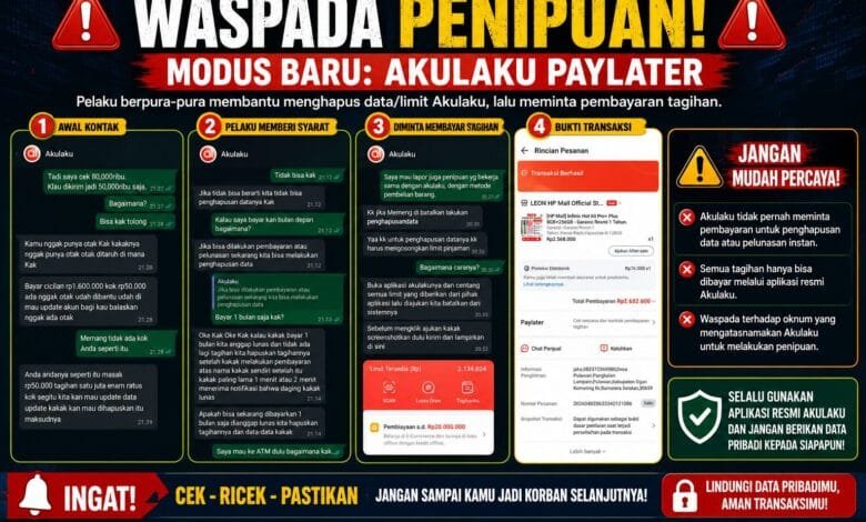 bermodus hapus data pinjol akun paylater korban di gestun oleh joki pinjol