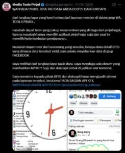 pinjol sebar data bpjs