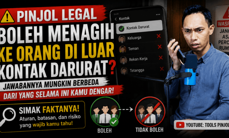 Penagihan Pinjol di Luar Kontak Darurat
