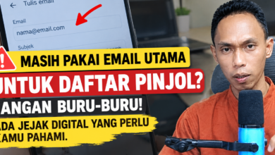Jangan Pakai Email Utama Buat Pinjol!