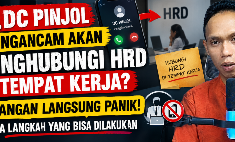 DC Pinjol Ancam Hubungi HRD? Ini Caranya